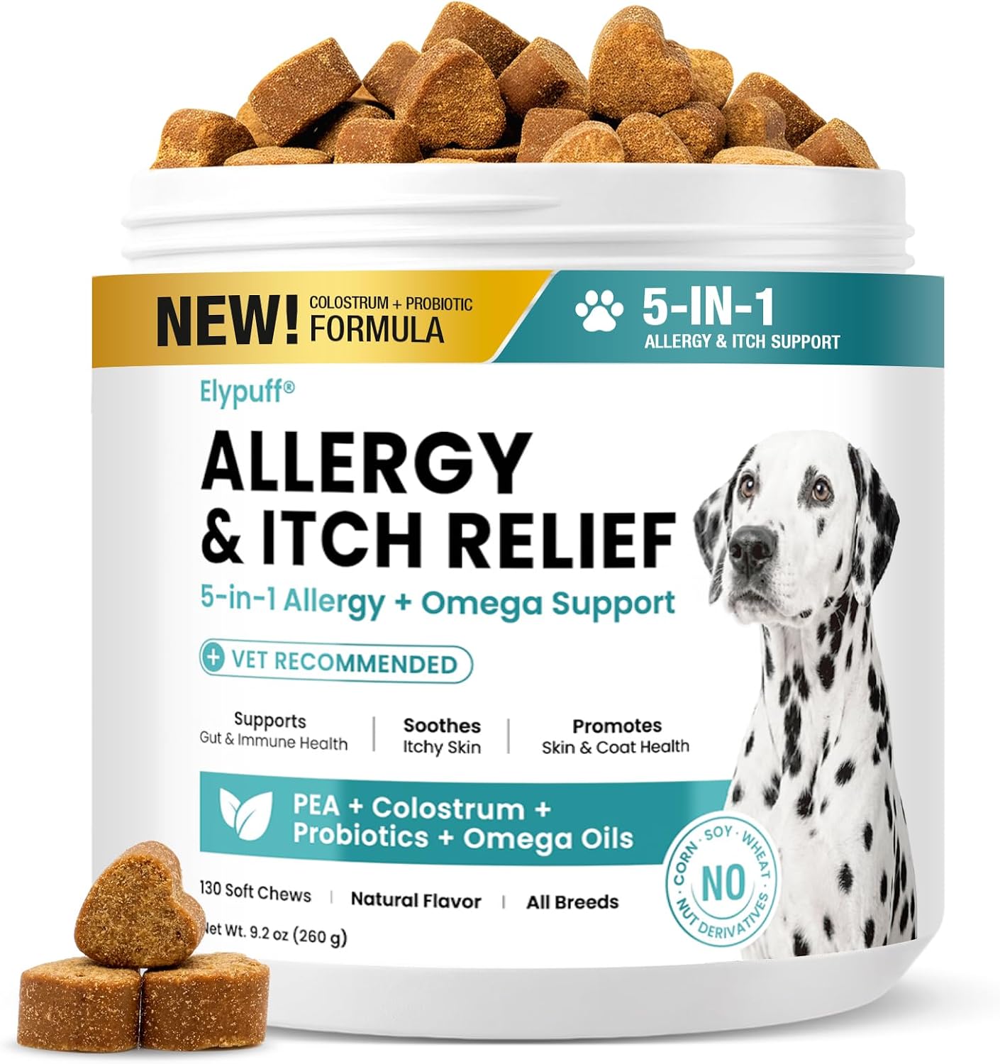 dog allergy relief immunity chews